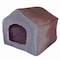 Pet Adobe Pet Adobe Cozy Cottage House Shaped Pet Bed - Gray 19x18.5x17 139062RXU - alternate 5